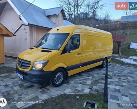Желтый Мерседес Sprinter, объемом двигателя 2.14 л и пробегом 290 тыс. км за 19900 $, фото 18 на Automoto.ua