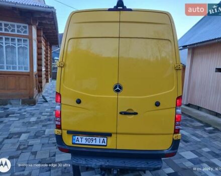 Желтый Мерседес Sprinter, объемом двигателя 2.14 л и пробегом 290 тыс. км за 19900 $, фото 26 на Automoto.ua