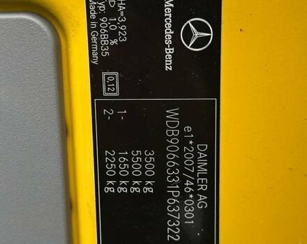 Желтый Мерседес Sprinter, объемом двигателя 2.14 л и пробегом 216 тыс. км за 19500 $, фото 44 на Automoto.ua
