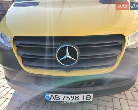 Желтый Мерседес Sprinter, объемом двигателя 2.14 л и пробегом 348 тыс. км за 26500 $, фото 25 на Automoto.ua