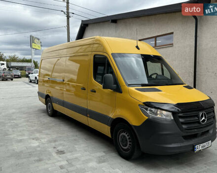 Желтый Мерседес Sprinter, объемом двигателя 2.14 л и пробегом 170 тыс. км за 25500 $, фото 12 на Automoto.ua