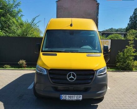 Желтый Мерседес Sprinter, объемом двигателя 2.14 л и пробегом 210 тыс. км за 21000 $, фото 2 на Automoto.ua