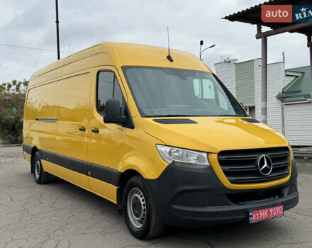 Желтый Мерседес Sprinter, объемом двигателя 2.2 л и пробегом 273 тыс. км за 26700 $, фото 8 на Automoto.ua