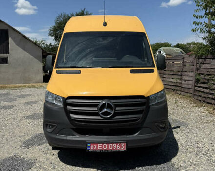 Жовтий Мерседес Sprinter, об'ємом двигуна 2.99 л та пробігом 322 тис. км за 41500 $, фото 1 на Automoto.ua