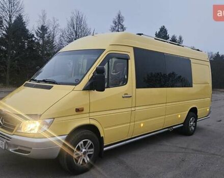 Желтый Мерседес Sprinter, объемом двигателя 2.69 л и пробегом 110 тыс. км за 11000 $, фото 6 на Automoto.ua