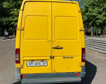 Жовтий Мерседес Sprinter, об'ємом двигуна 2.7 л та пробігом 900 тис. км за 9500 $, фото 3 на Automoto.ua