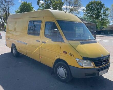 Жовтий Мерседес Sprinter, об'ємом двигуна 2.7 л та пробігом 900 тис. км за 9500 $, фото 1 на Automoto.ua