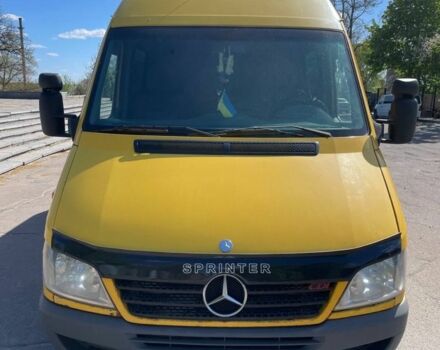 Жовтий Мерседес Sprinter, об'ємом двигуна 2.7 л та пробігом 900 тис. км за 9500 $, фото 2 на Automoto.ua