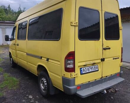 Жовтий Мерседес Sprinter, об'ємом двигуна 2.15 л та пробігом 379 тис. км за 6000 $, фото 4 на Automoto.ua
