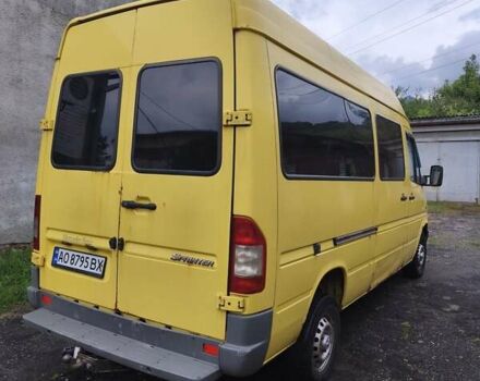Жовтий Мерседес Sprinter, об'ємом двигуна 2.15 л та пробігом 379 тис. км за 6000 $, фото 5 на Automoto.ua