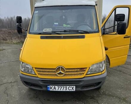 Жовтий Мерседес Sprinter, об'ємом двигуна 2.15 л та пробігом 600 тис. км за 9700 $, фото 11 на Automoto.ua