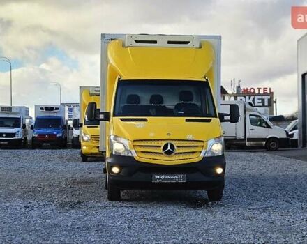 Желтый Мерседес Sprinter, объемом двигателя 2.2 л и пробегом 195 тыс. км за 26800 $, фото 5 на Automoto.ua