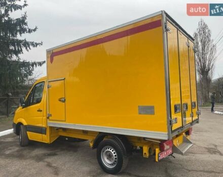Желтый Мерседес Sprinter, объемом двигателя 2.2 л и пробегом 280 тыс. км за 18762 $, фото 6 на Automoto.ua