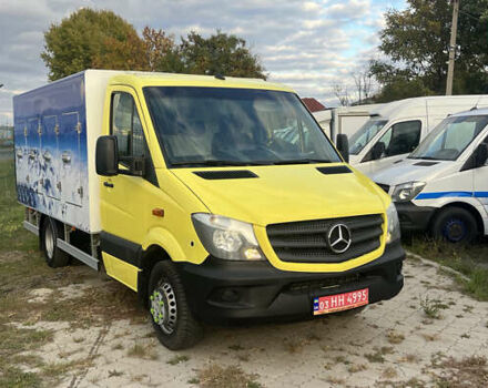 Желтый Мерседес Sprinter, объемом двигателя 3 л и пробегом 360 тыс. км за 34500 $, фото 1 на Automoto.ua