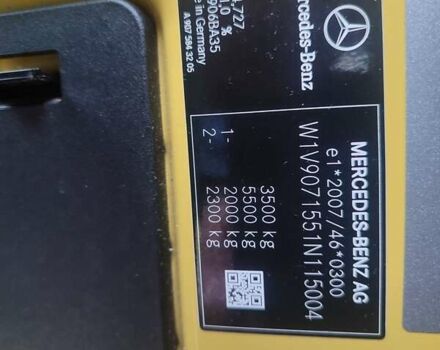 Жовтий Мерседес Sprinter, об'ємом двигуна 2.1 л та пробігом 131 тис. км за 34900 $, фото 20 на Automoto.ua