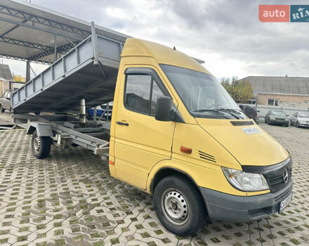 Мерседес Sprinter 2001 у Корсунь-Шевченковском на Automoto.ua Жовтий Мерседес Sprinter, об'ємом двигуна 2.15 л та пробігом 300 тис. км за 12500 $, фото 9 на Automoto.ua