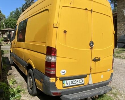 Желтый Мерседес Sprinter, объемом двигателя 2.2 л и пробегом 2 тыс. км за 7300 $, фото 3 на Automoto.ua