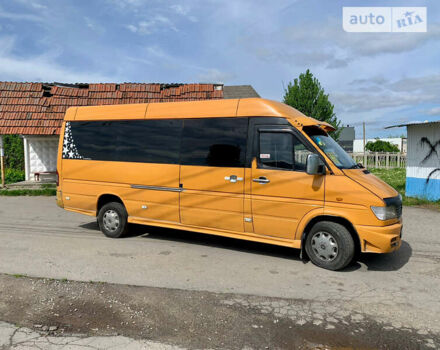 Жовтий Мерседес Sprinter, об'ємом двигуна 2.87 л та пробігом 590 тис. км за 6700 $, фото 1 на Automoto.ua