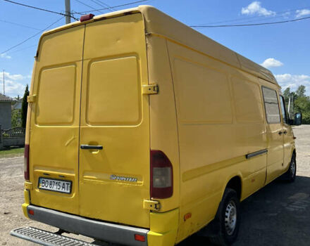 Желтый Мерседес Sprinter, объемом двигателя 2.15 л и пробегом 760 тыс. км за 7200 $, фото 4 на Automoto.ua