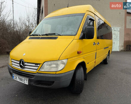 Жовтий Мерседес Sprinter, об'ємом двигуна 2.15 л та пробігом 800 тис. км за 6500 $, фото 6 на Automoto.ua