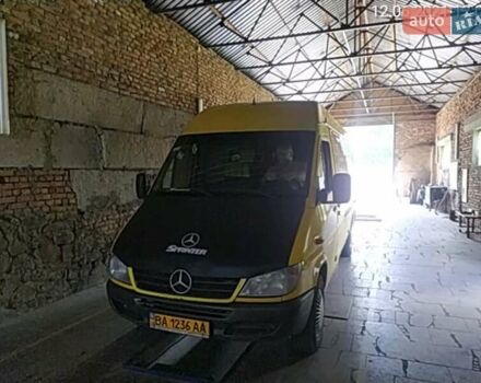 Желтый Мерседес Sprinter, объемом двигателя 2.2 л и пробегом 2 тыс. км за 3000 $, фото 1 на Automoto.ua