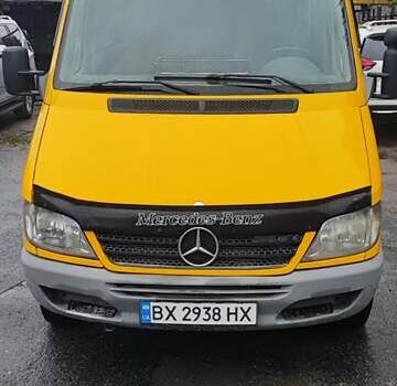 Жовтий Мерседес Sprinter, об'ємом двигуна 2.1 л та пробігом 505 тис. км за 7200 $, фото 5 на Automoto.ua