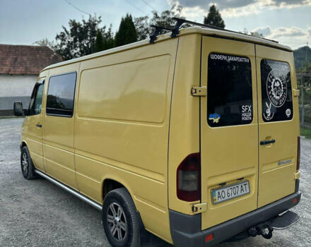 Жовтий Мерседес Sprinter, об'ємом двигуна 2.15 л та пробігом 540 тис. км за 8600 $, фото 5 на Automoto.ua