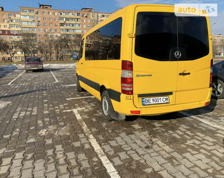 Жовтий Мерседес Sprinter, об'ємом двигуна 2.2 л та пробігом 470 тис. км за 13500 $, фото 4 на Automoto.ua