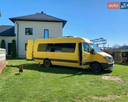 Жовтий Мерседес Sprinter, об'ємом двигуна 2.9 л та пробігом 550 тис. км за 28000 $, фото 9 на Automoto.ua