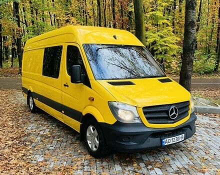 Жовтий Мерседес Sprinter, об'ємом двигуна 2.1 л та пробігом 159 тис. км за 18888 $, фото 14 на Automoto.ua