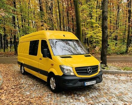 Жовтий Мерседес Sprinter, об'ємом двигуна 2.1 л та пробігом 159 тис. км за 18888 $, фото 39 на Automoto.ua