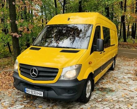 Жовтий Мерседес Sprinter, об'ємом двигуна 2.1 л та пробігом 159 тис. км за 18888 $, фото 22 на Automoto.ua