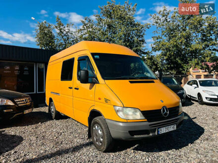 Жовтий Мерседес Sprinter, об'ємом двигуна 2.2 л та пробігом 400 тис. км за 6800 $, фото 1 на Automoto.ua