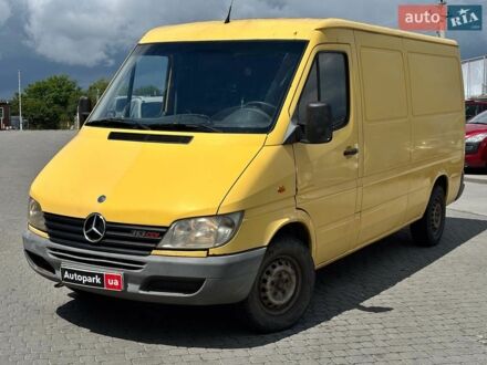 Жовтий Мерседес Sprinter, об'ємом двигуна 2.2 л та пробігом 350 тис. км за 6490 $, фото 1 на Automoto.ua