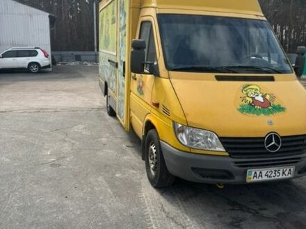 Жовтий Мерседес Sprinter, об'ємом двигуна 2.15 л та пробігом 414 тис. км за 6500 $, фото 1 на Automoto.ua