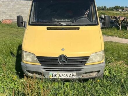 Мерседес Sprinter 2001 в Костополе на Automoto.ua Желтый Мерседес Sprinter, объемом двигателя 2.2 л и пробегом 250 тыс. км за 5200 $, фото 1 на Automoto.ua