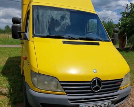 Жовтий Мерседес Sprinter, об'ємом двигуна 2.15 л та пробігом 600 тис. км за 6000 $, фото 1 на Automoto.ua