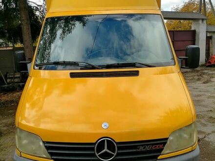 Мерседес Sprinter 2001 в Жашкове на Automoto.ua Желтый Мерседес Sprinter, объемом двигателя 2.1 л и пробегом 665 тыс. км за 9000 $, фото 1 на Automoto.ua