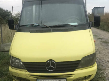 Желтый Мерседес Sprinter, объемом двигателя 2.15 л и пробегом 5 тыс. км за 6300 $, фото 1 на Automoto.ua