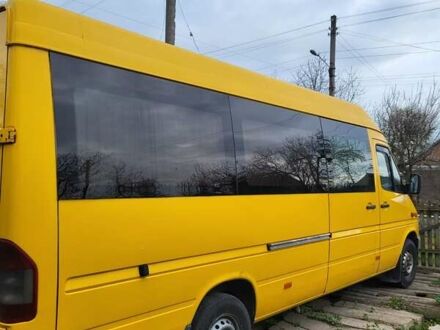 Мерседес Sprinter 2003 в Нововолынск на Automoto.ua Желтый Мерседес Sprinter, объемом двигателя 2.15 л и пробегом 600 тыс. км за 10700 $, фото 1 на Automoto.ua