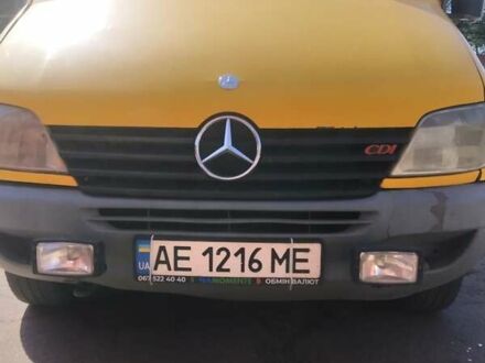 Жовтий Мерседес Sprinter, об'ємом двигуна 2.15 л та пробігом 412 тис. км за 6000 $, фото 1 на Automoto.ua