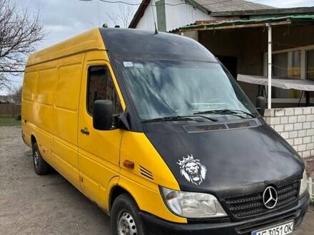 Жовтий Мерседес Sprinter, об'ємом двигуна 2.15 л та пробігом 746 тис. км за 6000 $, фото 1 на Automoto.ua