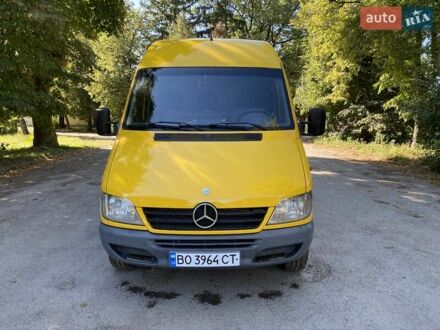 Мерседес Sprinter 2004 в Тернополе на Automoto.ua Желтый Мерседес Sprinter, объемом двигателя 2.2 л и пробегом 526 тыс. км за 9500 $, фото 1 на Automoto.ua