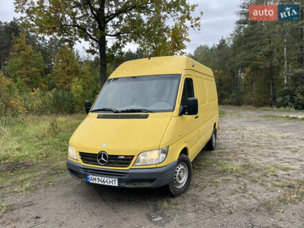 Жовтий Мерседес Sprinter, об'ємом двигуна 2.7 л та пробігом 350 тис. км за 7800 $, фото 1 на Automoto.ua