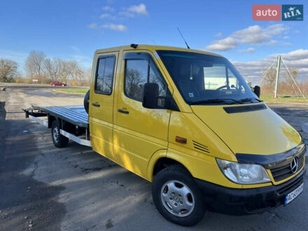 Жовтий Мерседес Sprinter, об'ємом двигуна 2.15 л та пробігом 545 тис. км за 11500 $, фото 1 на Automoto.ua