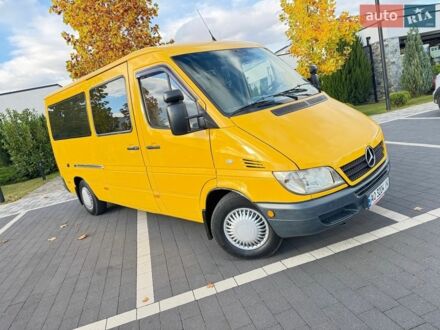 Жовтий Мерседес Sprinter, об'ємом двигуна 2.2 л та пробігом 620 тис. км за 7300 $, фото 1 на Automoto.ua