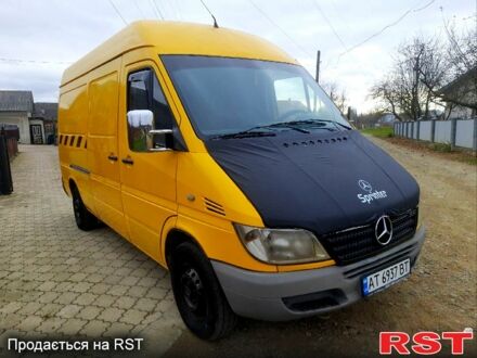 Мерседес Sprinter 2005 в Снятине на Automoto.ua Желтый Мерседес Sprinter, объемом двигателя 2.1 л и пробегом 432 тыс. км за 6500 $, фото 1 на Automoto.ua