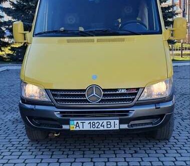 Мерседес Sprinter 2005 в Ивано-Франковске на Automoto.ua Желтый Мерседес Sprinter, объемом двигателя 2.7 л и пробегом 373 тыс. км за 10999 $, фото 1 на Automoto.ua