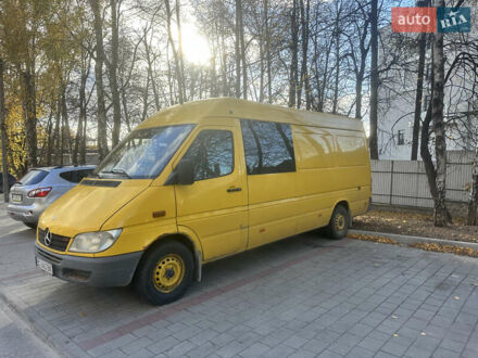 Мерседес Sprinter 2005 в Тернополе на Automoto.ua Желтый Мерседес Sprinter, объемом двигателя 2.1 л и пробегом 387 тыс. км за 8300 $, фото 1 на Automoto.ua
