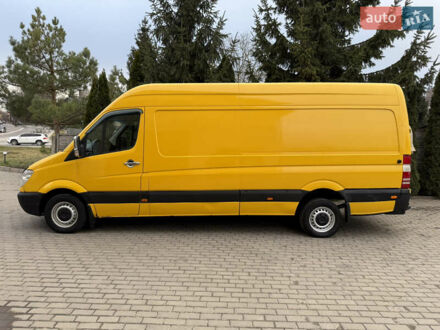 Мерседес Sprinter 2007 в Львове на Automoto.ua Желтый Мерседес Sprinter, объемом двигателя 2.15 л и пробегом 330 тыс. км за 9900 $, фото 1 на Automoto.ua